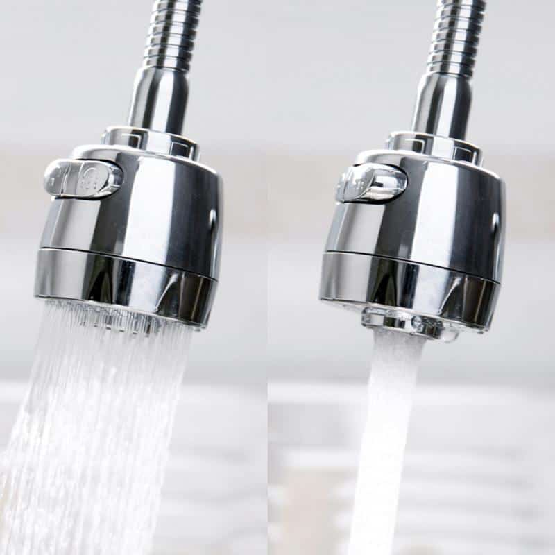 1pc High Quality Kitchen Tap Faucet Shower Head Rotating Splash Splash Water Saving Device 360 Degree Adjustable Faucet Nozzle