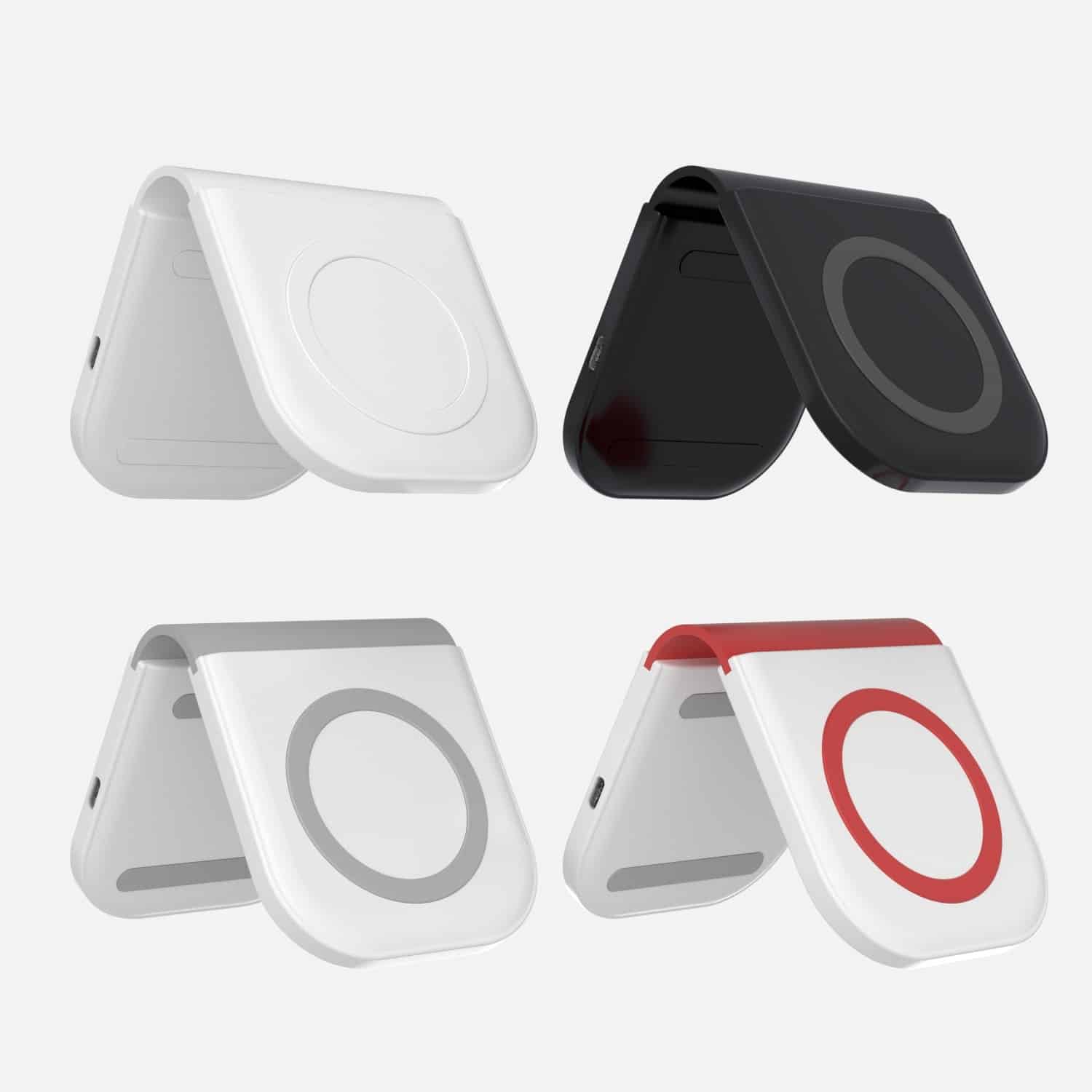 2 In 1 Folding Wireless Charger 15W For iPhone12 12 Pro iWatch airpods For Apple Qi Wireless Charging phone Station Stand