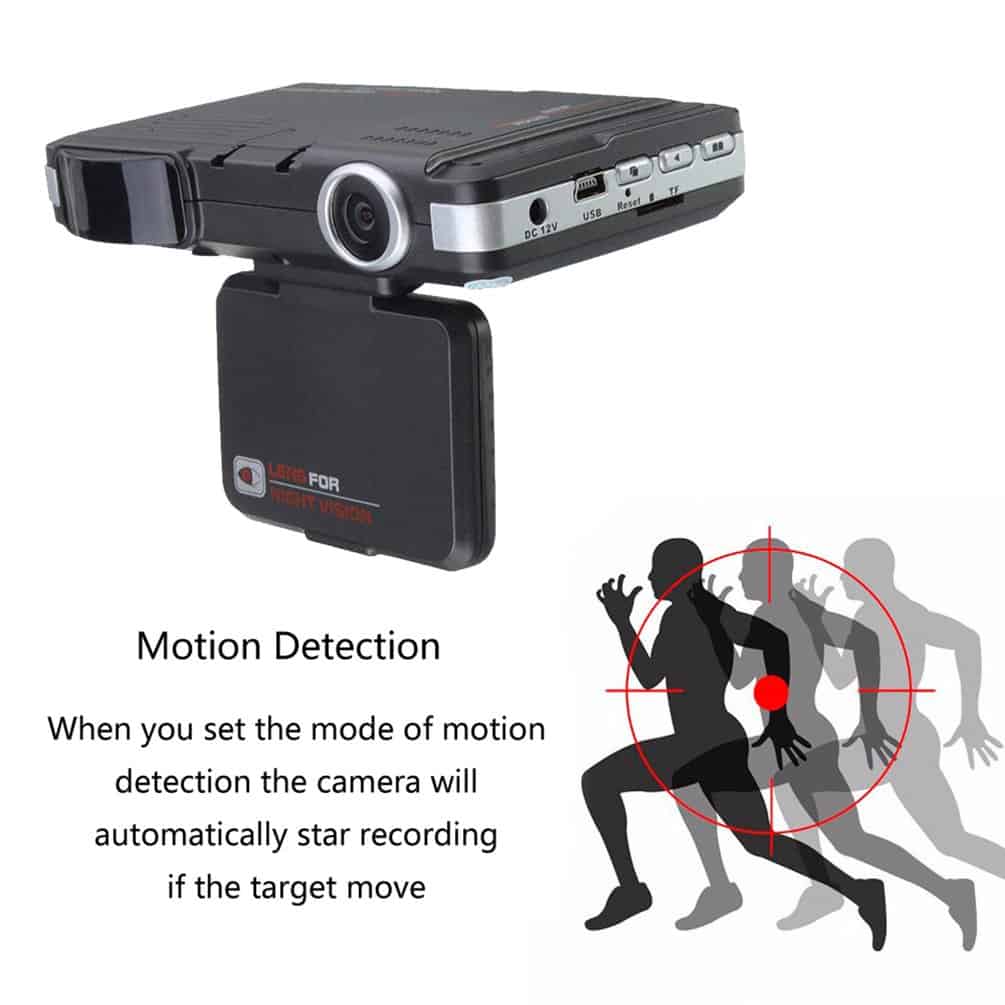 2 In1 Auto DVR Radar Dash Cam Laser Video Speed Detector/GPS Car Camera Record