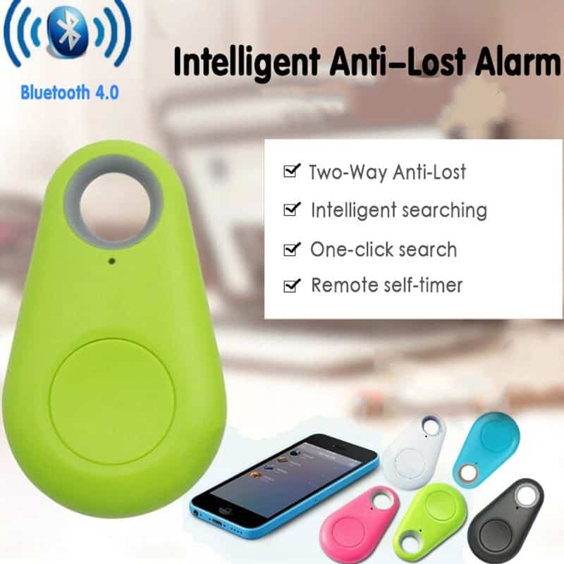 Huisdieren Bluetooth Key Finder Smart Anti Lost Device GPS Locator Tracker Alarm For Kids Pet Dog Cat Wallet Bag For Android IOS