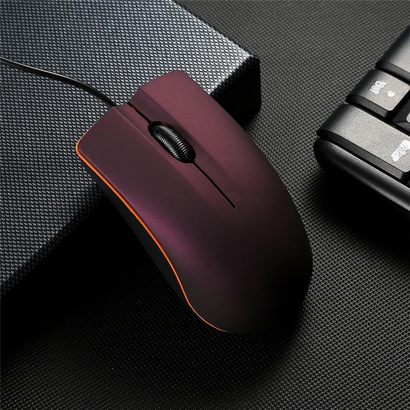 M20 Wired Mouse 1200dpi Computer Office Mouse Matte USB Gaming Mice For PC Notebook Laptop Non Slip Wired Mouse Gamer