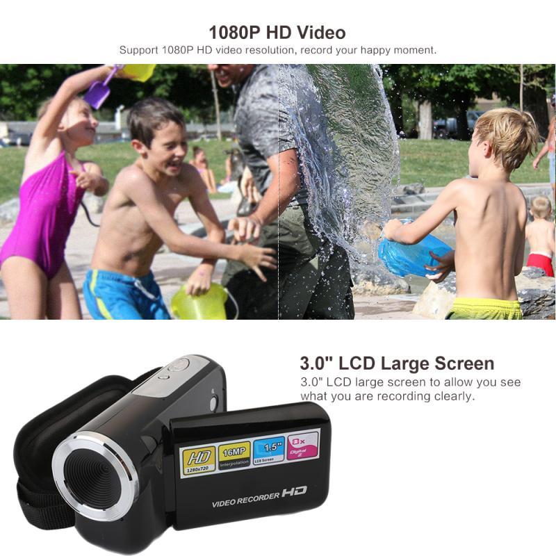2.0 Inch Portable 16 Million Pixel Camera 4X Digital Zoom Digital Cameras TFT LCD Screen Video Camera Camcorder New 2021