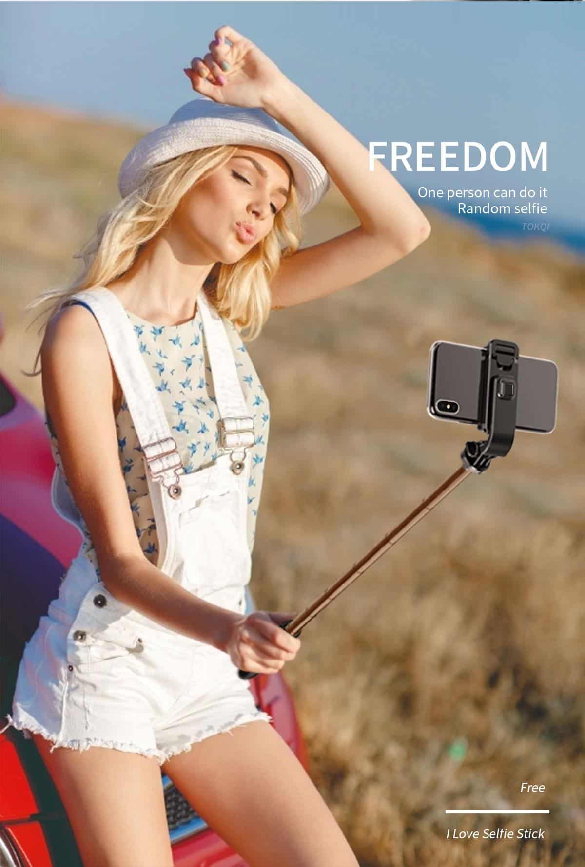 COOL DIER Portable Mini Tripod Collapsible Cell Phone Selfie Bracket Monopod For iPhone Samsung Xiaomi Huawei For Gopro 9 Camera