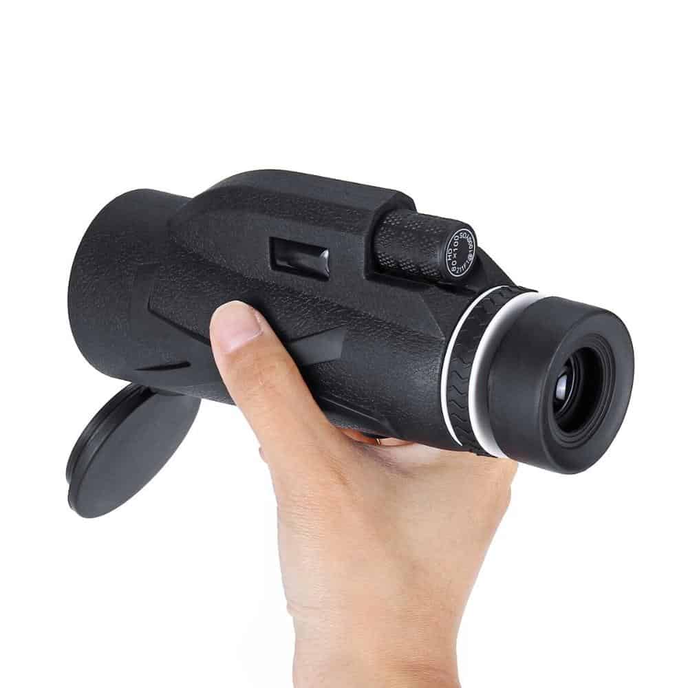 80x100 Magnification Portable Monocular Telescope Powerful Binoculars Zoom Great Handheld Telescope Military HD Professional