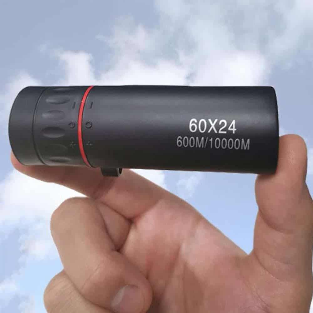 High Definition Monocular Telescope 60X24 Night Vision Waterproof Mini Portable Military Zoom 10X Scope For Travel Hunting