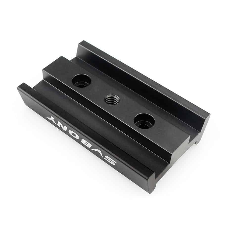 SVBONY Telescope Dovetail Mounting Plate 70mm for Astronomy Equatorial Tripod Long Version for Binocular/Monocular F9175A
