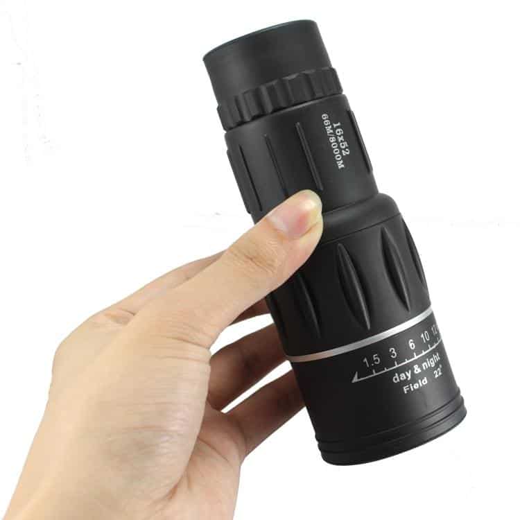 US 16X Monocular 66m/8000m Magnification Dual Focus Zoom Optic Len Armoring Telescope for Hunting Camping