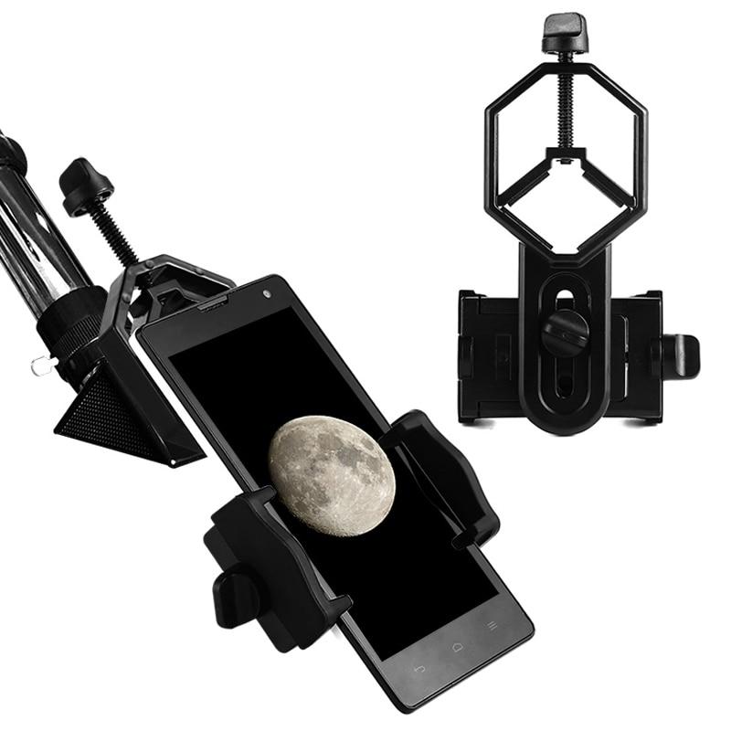 Universal Phone Adapter CM-8/4 Clip Mount Soft Rubber Material Direct Focus on Binocular Monocular Spotting Scope Telescope New