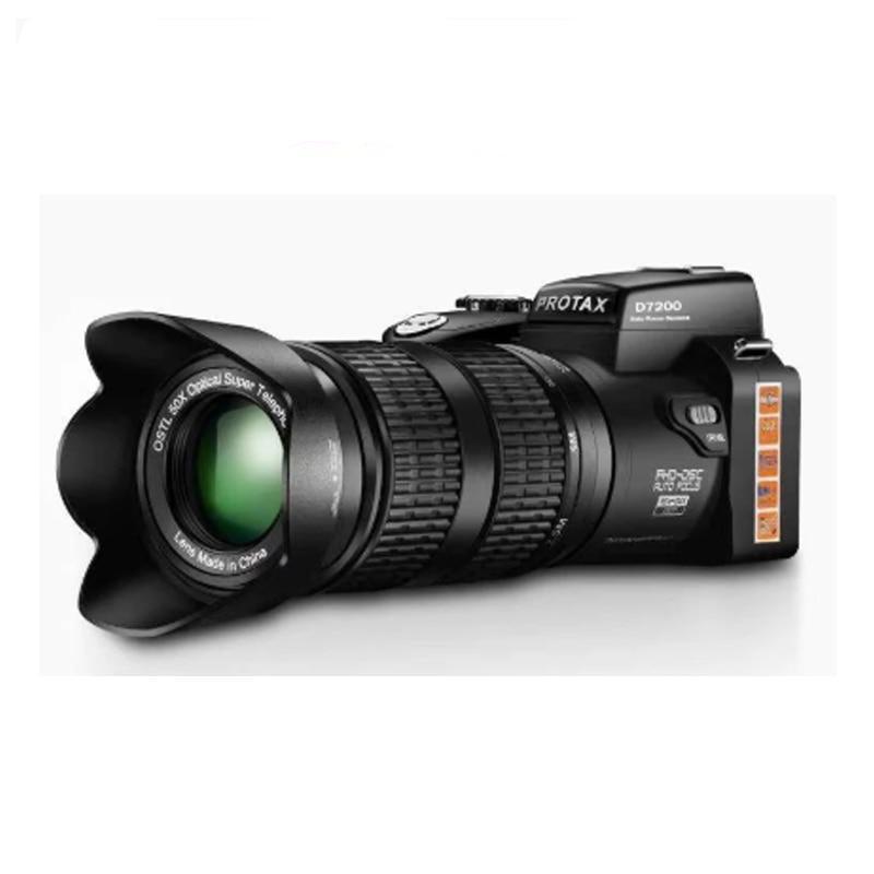 ELRRICH 2021 4K HD 16X Digital Camera Micro Single Retro With WiFi Professional Digital Camera Vlog External Lens
