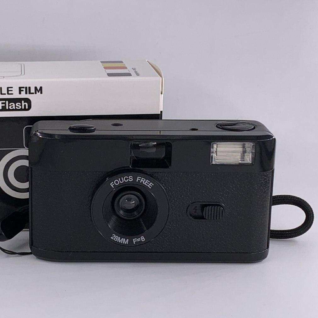 Retro 36 Photos 35mm Non Disposable Film Camera Manual Fool Optical Camera Children's Gifts Camera Film Sets