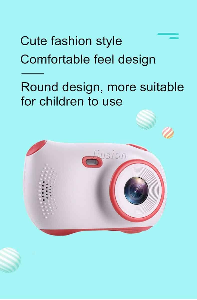 1080P HD Mini Digital Children Camera Vlog Camera for Shooting Video Photo Toys for Gils Boys Baby Child Kids Cam Birthday Gift