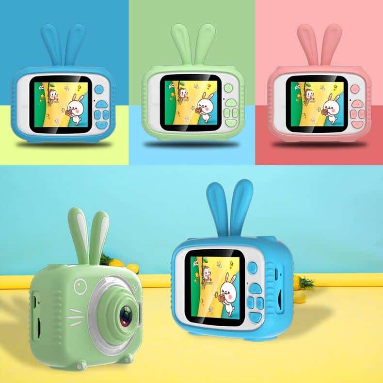 X5 Kids Camera Cartoon Animal Camera 20 Million High-Definition Pixels Children's Digital Camera Toys Boys Girls Best Gift