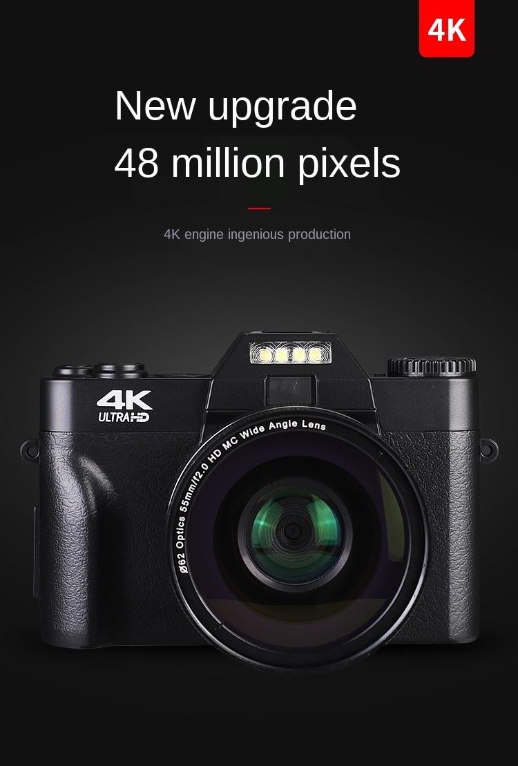 4K HD 48 Million Pixel Entry Micro-single Digital Camera Home Travel with WIFI Camera