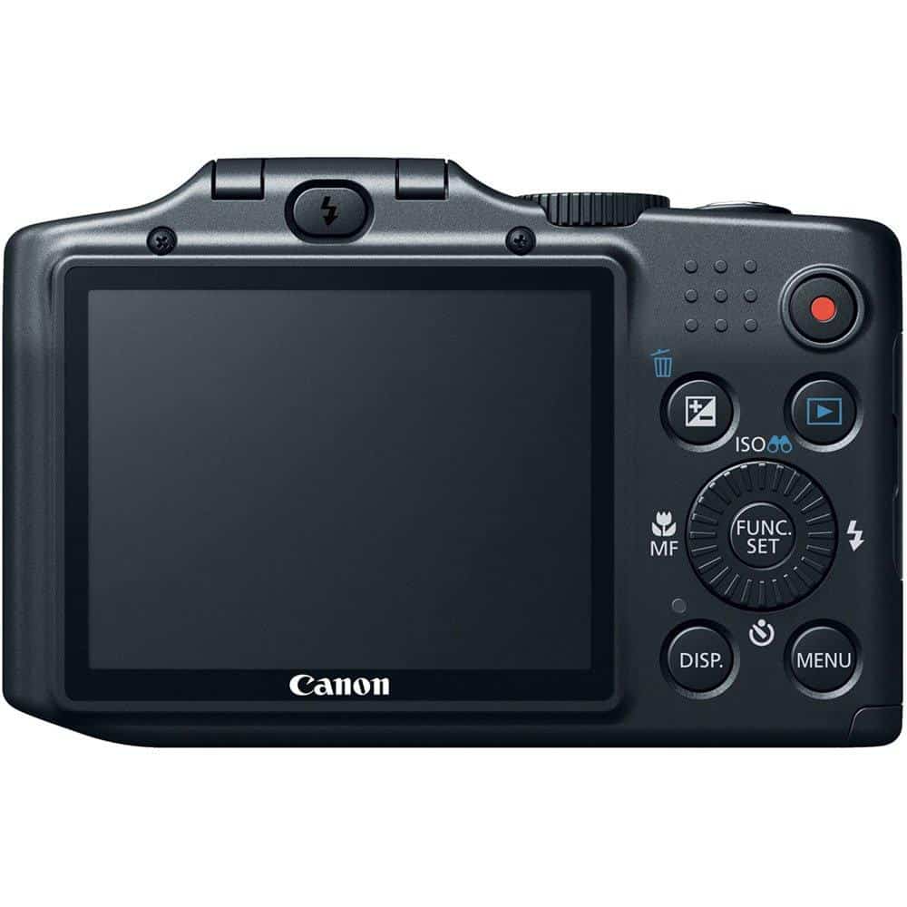 USED,Canon SX160 IS 16.0 MP Digital Camera with 16x Wide-Angle Optical Image Stabilized Zoom with 3.0-Inch LCD(not full new)