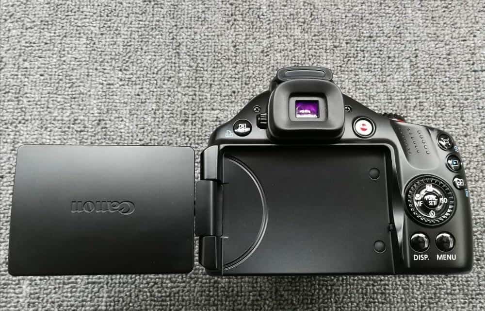 USED Canon SX40 HS 12.1MP Digital Camera with 35x Wide Angle Optical Image Stabilized Zoom and 2.7-Inch Vari-Angle Wide LCD