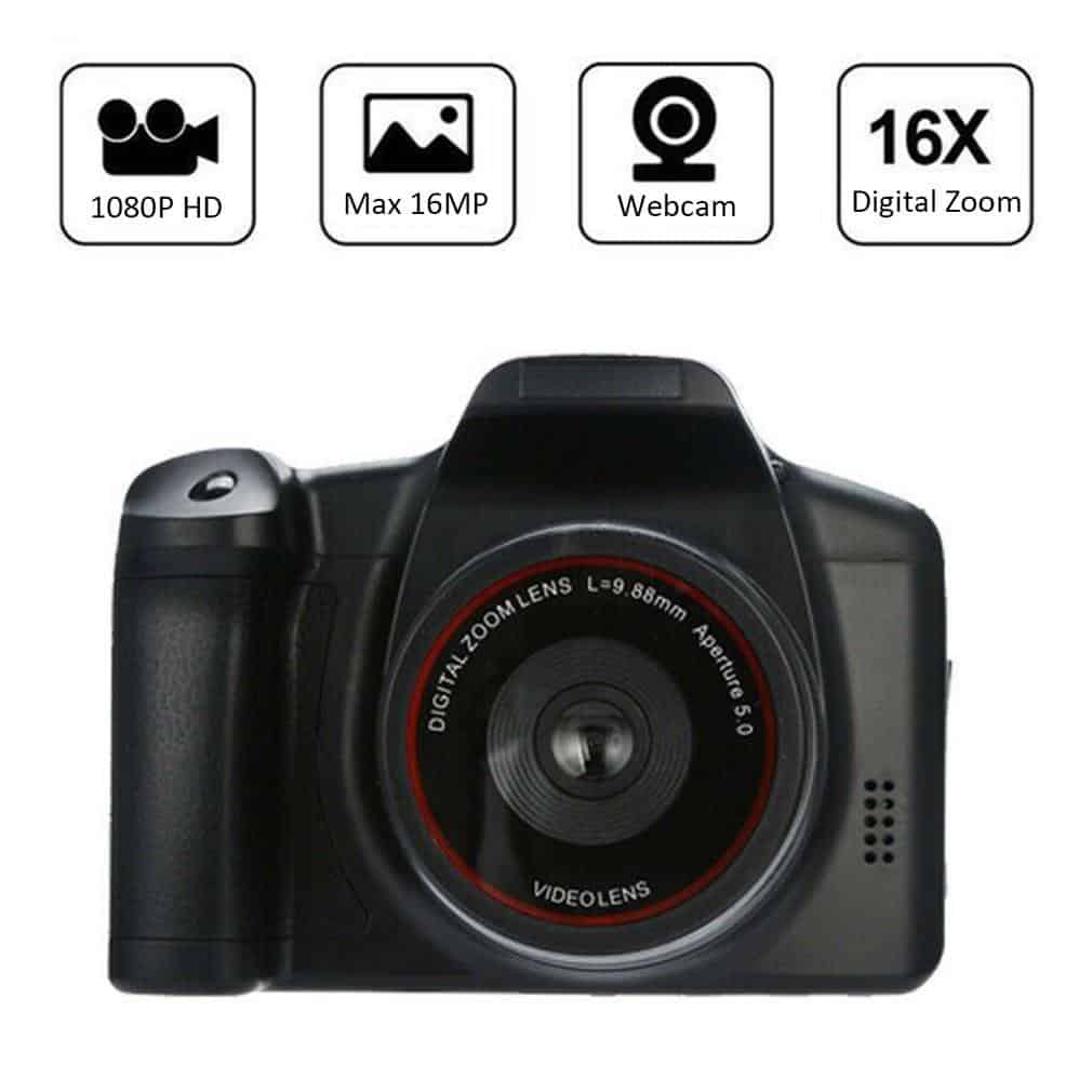 2 Million Pixel Home SLR Camera Digital Slr Camera Slr Film Camera HD 1080P High Resolution Camera 16X Zoom