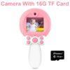 16G Card Pink Camera