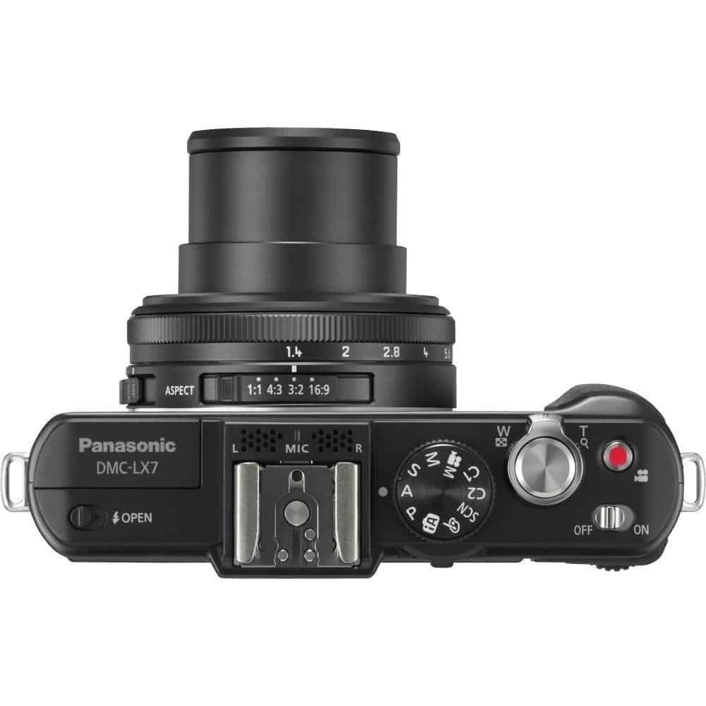 USED,Panasonic LUMIX DMC-LX7K 10.1 MP Digital Camera with 3.8x Optical zoom and 3.0-inch LCD - Black