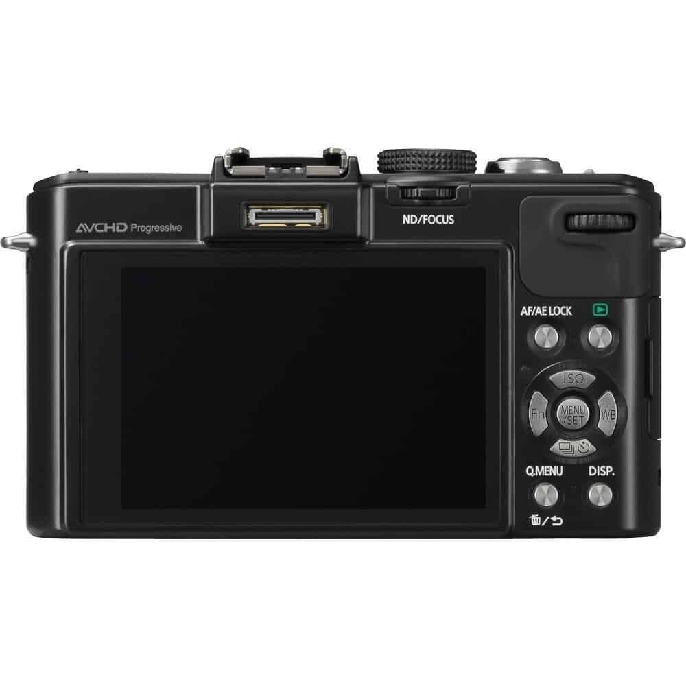 USED,Panasonic LUMIX DMC-LX7K 10.1 MP Digital Camera with 3.8x Optical zoom and 3.0-inch LCD - Black